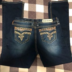 Rock revival Vivian mid rise curvy boot size 32